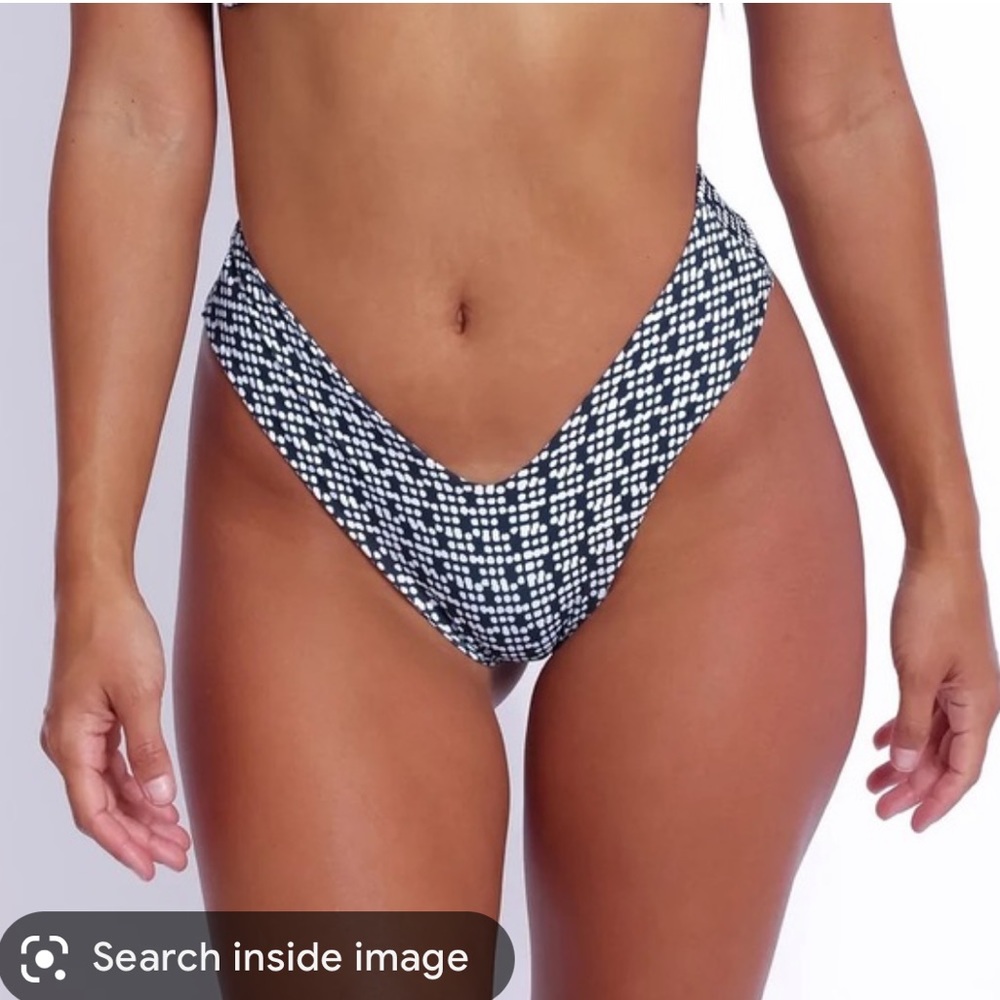 Skatie Mandi Swim Bikini Bottom in Beverly Hills Small